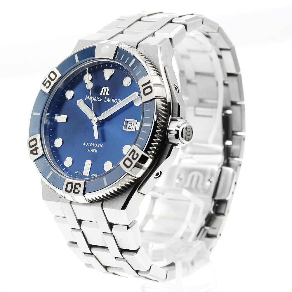 MAURICE LACROIX AI6058 Icon Venturer Date Automatic Men's Watch (Good Condition)