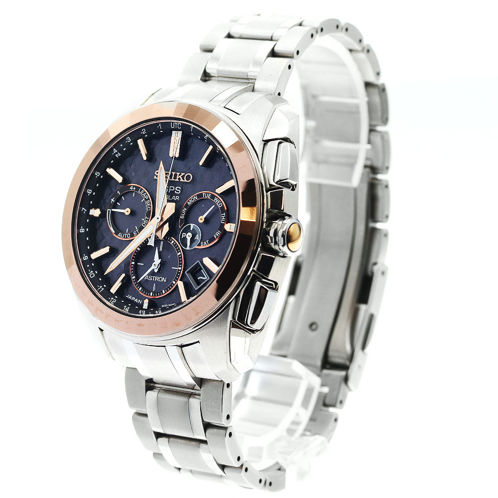 SEIKO SBXC035/5X53-0AG0 Astron 50th Anniversary Model Limited Edition of 200 Pieces Solar Powered Radio Controlled Men's Watch