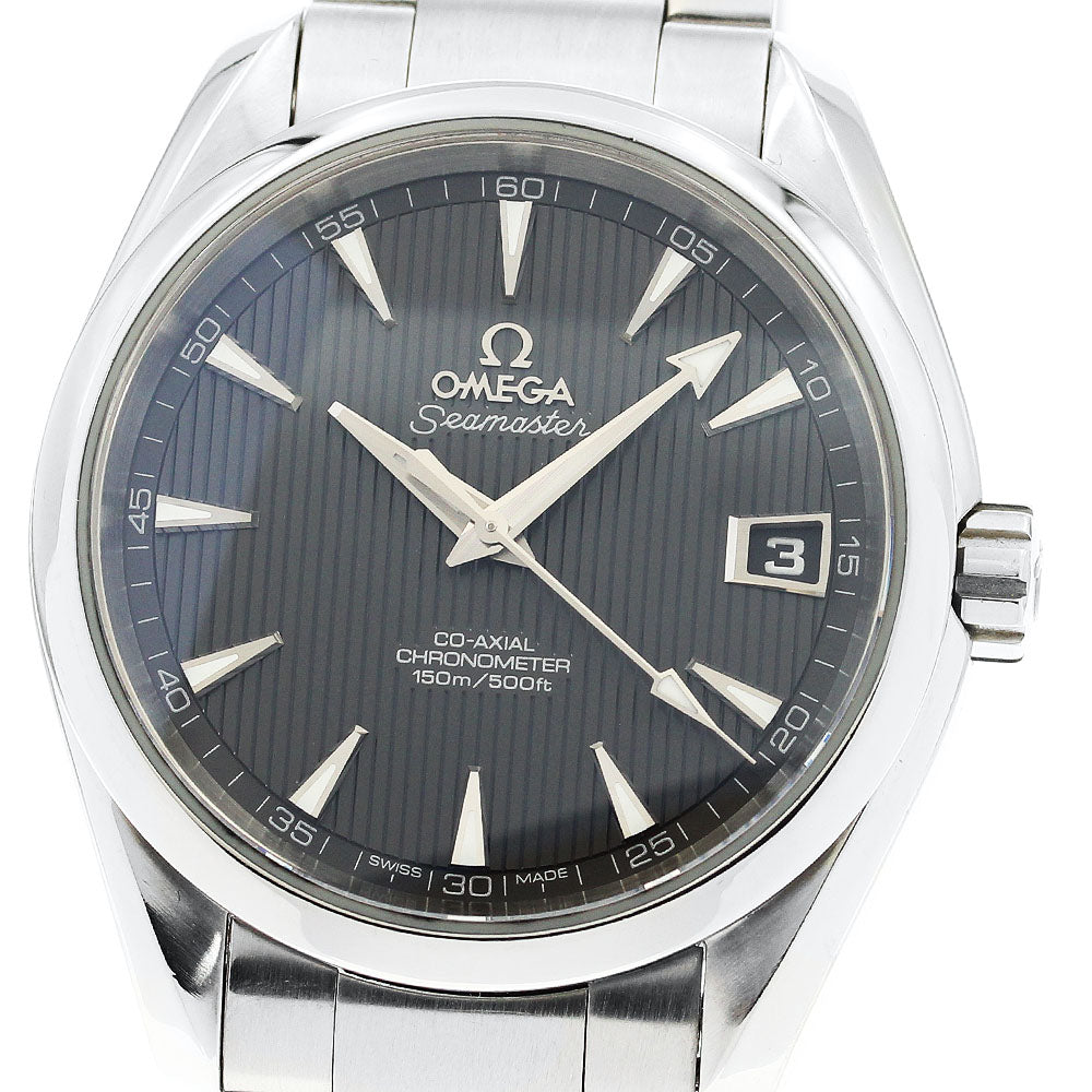 OMEGA 231.10.39.21.06.001 Seamaster Aqua Terra Date Automatic Men's Watch (Good Condition)