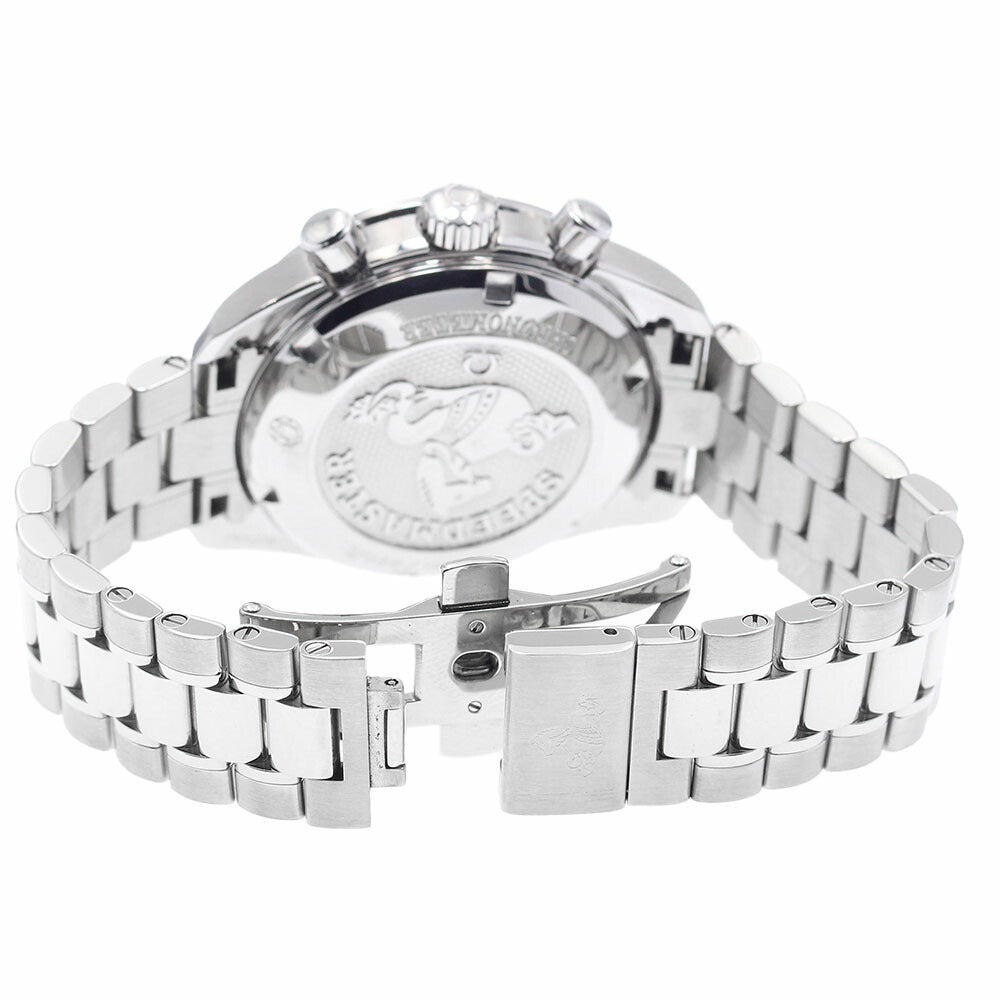OMEGA 324.30.38.40.06.001 Speedmaster Date Chronograph Automatic Ladies' Watch Excellent Condition