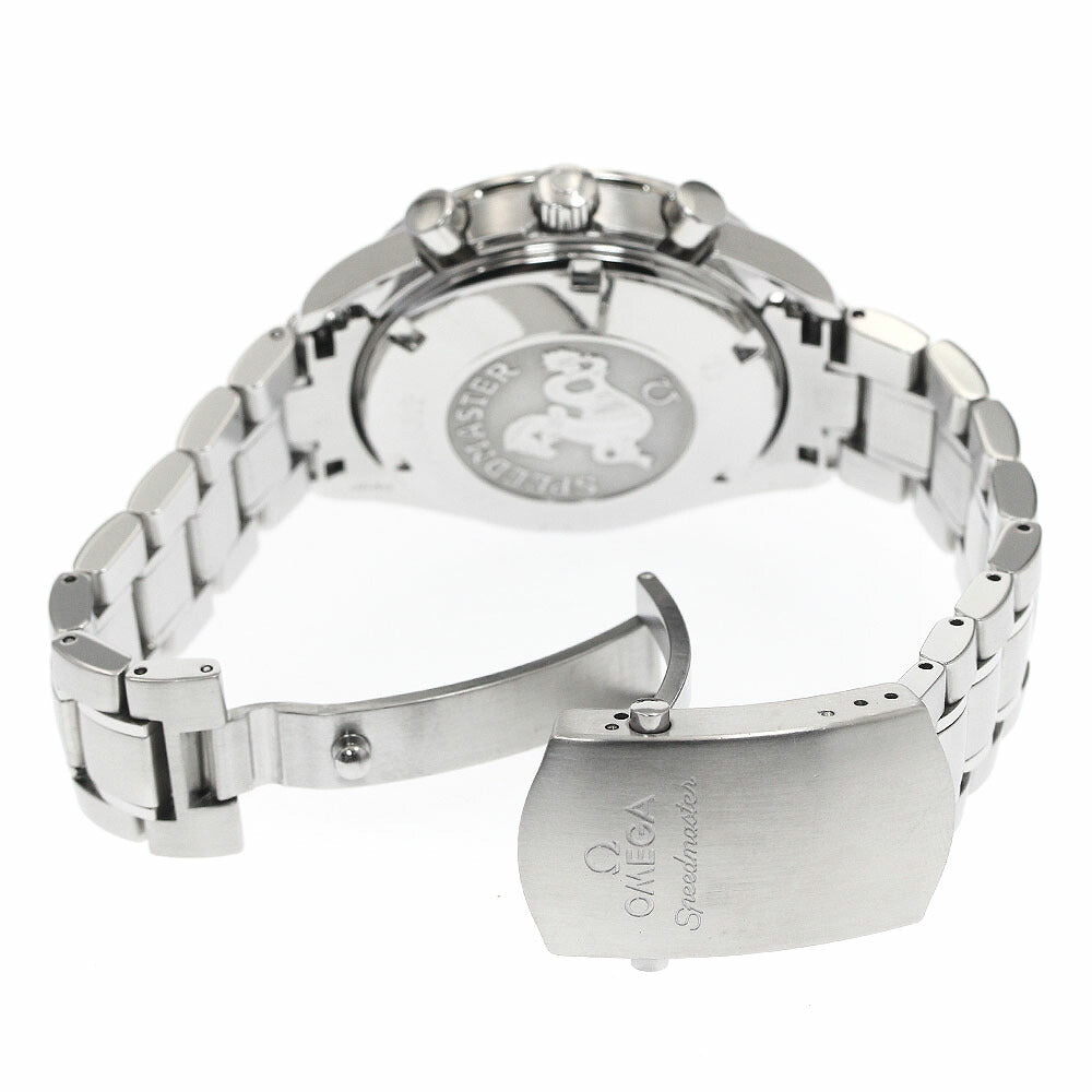 OMEGA 3222.80 Speedmaster Triple Calendar Chronograph Automatic Men's Watch with Warranty Card