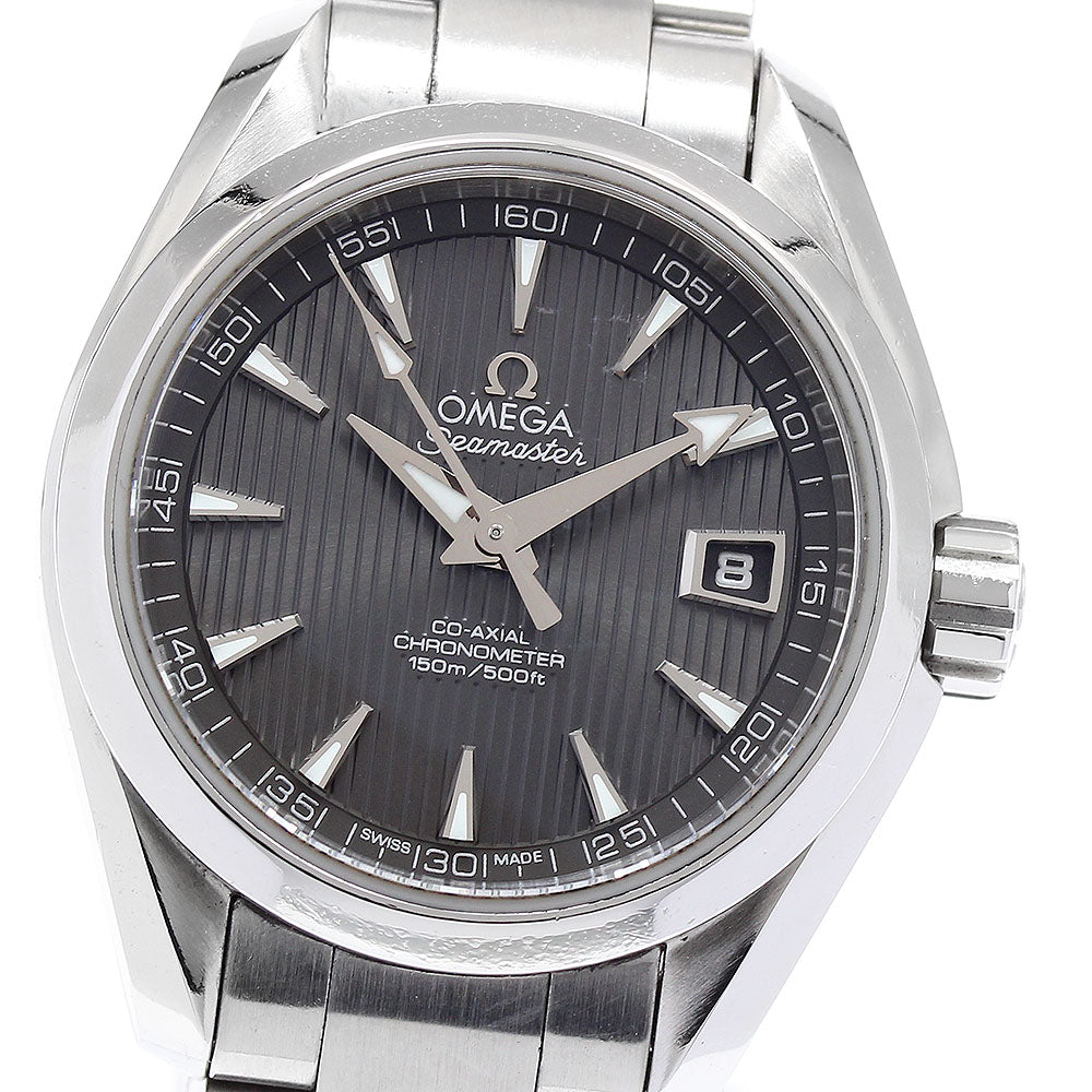 OMEGA 231.10.30.20.06.001 Seamaster Aqua Terra Date Automatic Ladies' Watch with Warranty Card