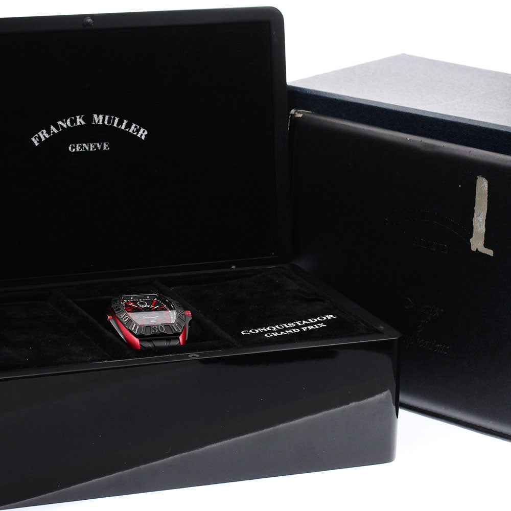 FRANCK MULLER 8900SCGPJRS Conquistador Grand Prix Rising Sun Date Automatic Men's Watch (with box and warranty)
