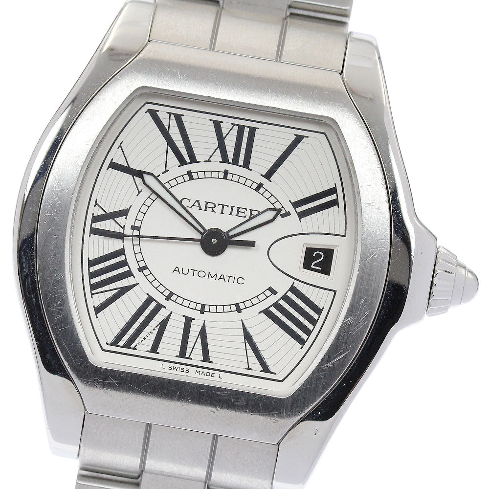 CARTIER W6206017 Roadster LM Date Automatic Men's Watch with Warranty
