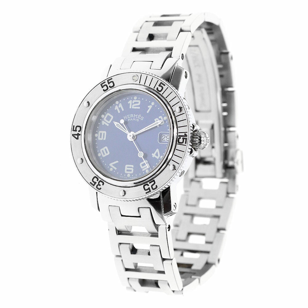 HERMES CL5.210 Clipper Diver Date Quartz Ladies Watch with Warranty