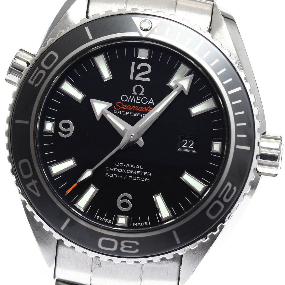 OMEGA 232.30.38.20.01.001 Seamaster Planet Ocean 600M Date Co-Axial Automatic Boys' Watch with Warranty