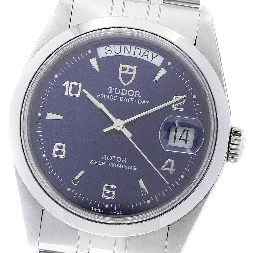 TUDOR 76200 Prince Date-Day Automatic Men's Watch with Box and Warranty.