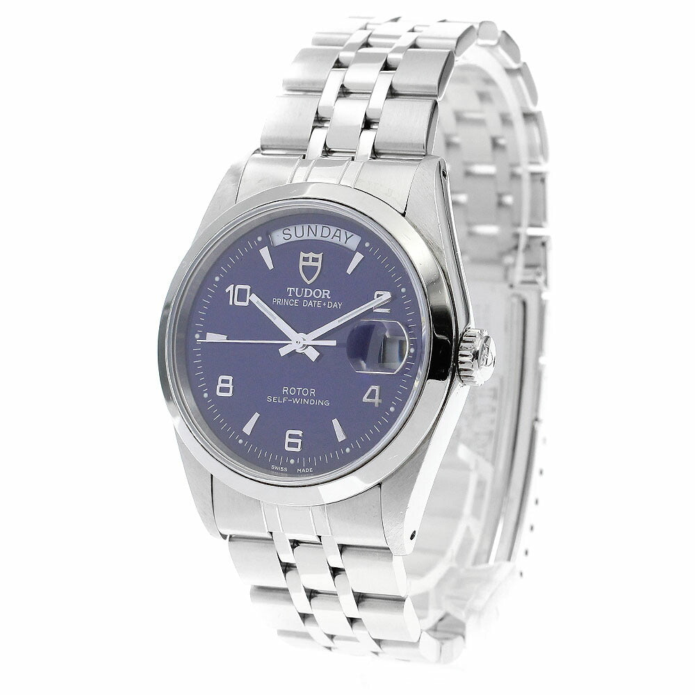 TUDOR 76200 Prince Date-Day Automatic Men's Watch with Box and Warranty.