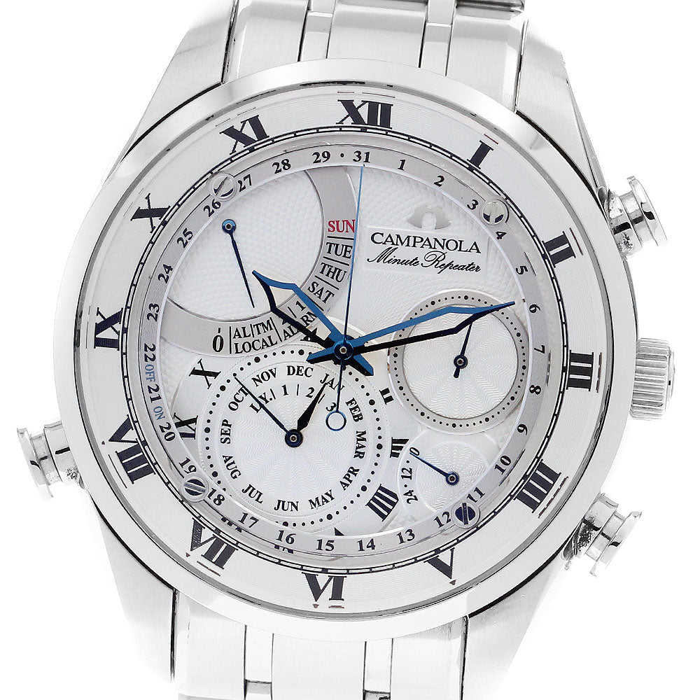 CITIZEN 6762-T022057/AH7060-53A Campanola Complication Quartz Men's Watch Excellent Condition with Box and Warranty Card