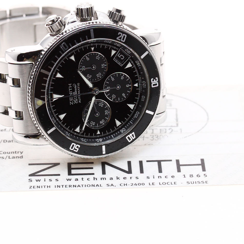 ZENITH 02.0471.400 El Primero Rainbow Chronograph Date Automatic Men's Watch with Warranty