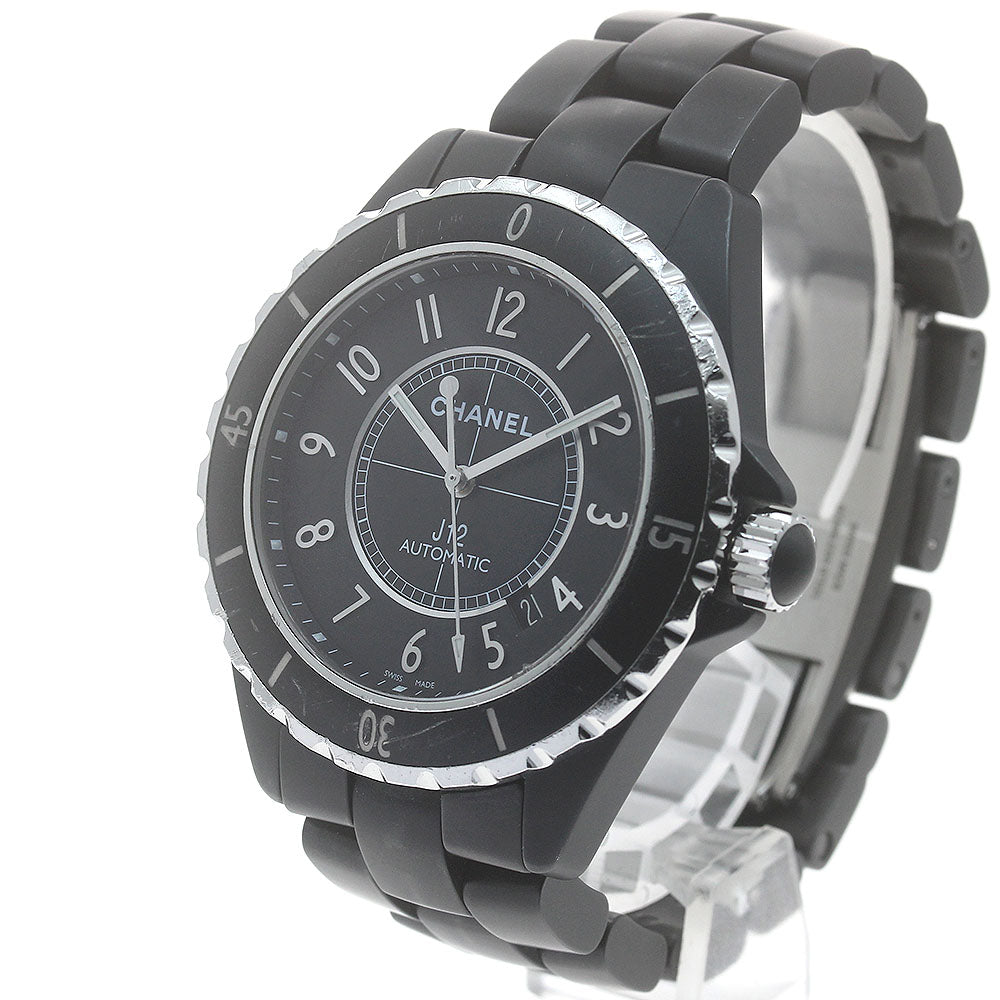 CHANEL H3131 J12 Matte Black Ceramic 42mm Automatic Men's Watch