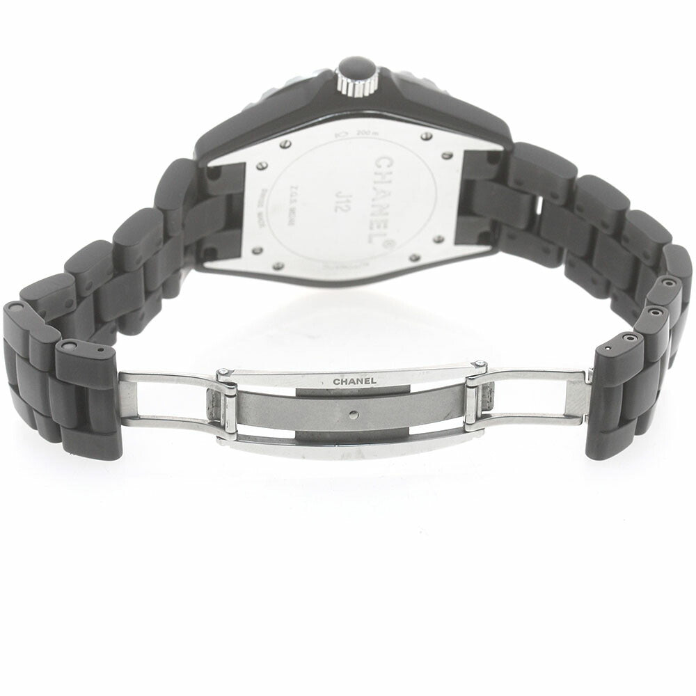 CHANEL H3131 J12 Matte Black Ceramic 42mm Automatic Men's Watch