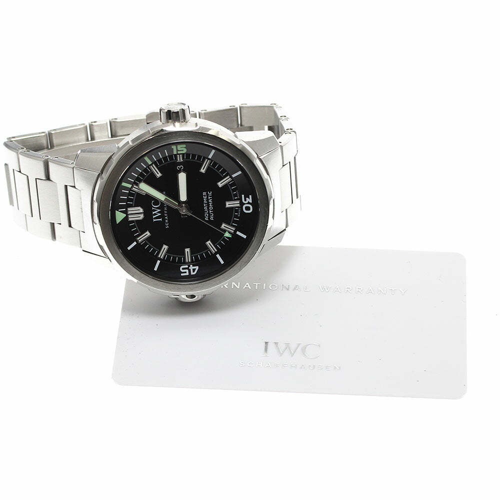 IWC SCHAFFHAUSEN IW329002 Aquatimer Date Automatic Men's Watch with Warranty