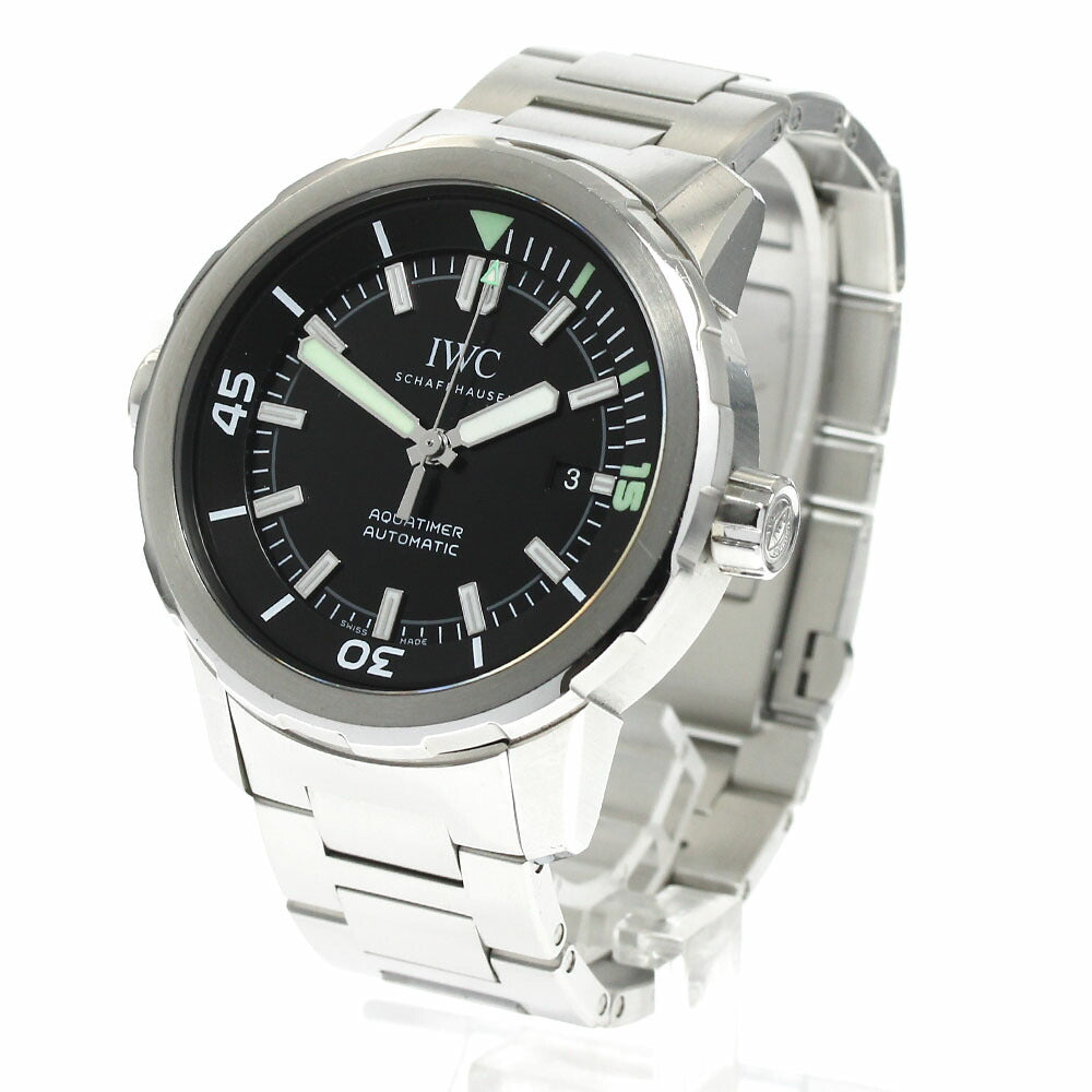 IWC SCHAFFHAUSEN IW329002 Aquatimer Date Automatic Men's Watch with Warranty