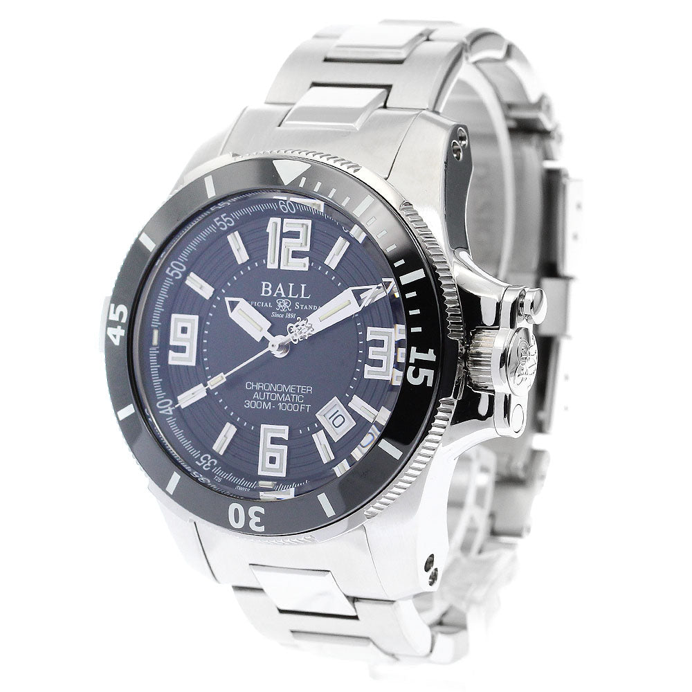 BALLWATCH DM2136A Engineer Hydrocarbon Ceramic XV Date Automatic Men's Watch Excellent Condition with Warranty Card