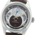 CITIZEN BU0040-06W/8730-T025242 Campanola Deep Crimson Triple Calendar Solar Men's Watch Excellent Condition with Box and Warranty.