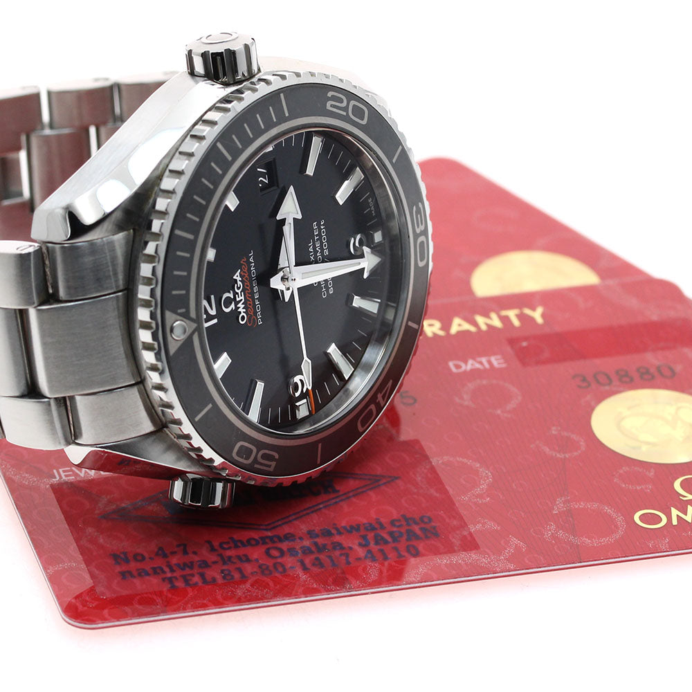 OMEGA 232.30.46.21.01.001 Seamaster Planet Ocean Date Automatic Men's Watch with Warranty
