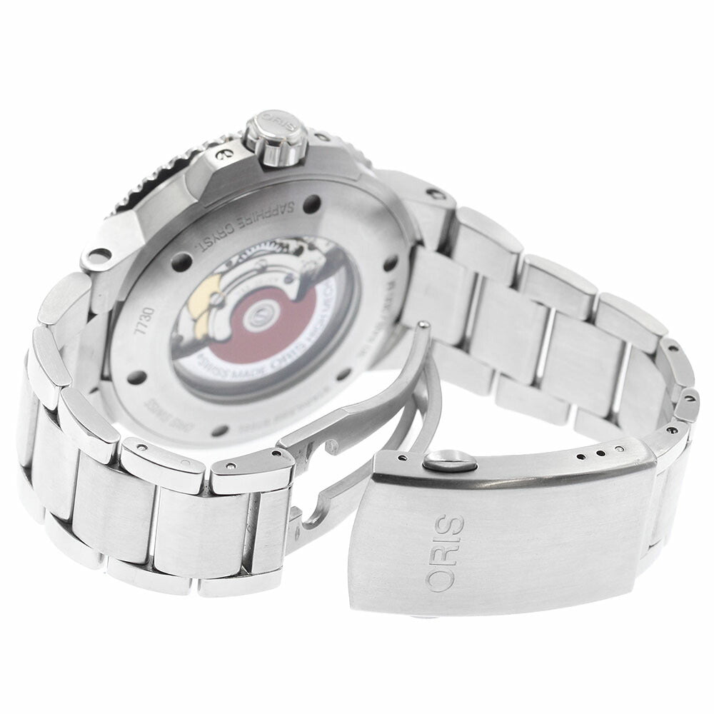 ORIS 773 7730 4157 Aquis Date Automatic Men's Watch - Excellent Condition
