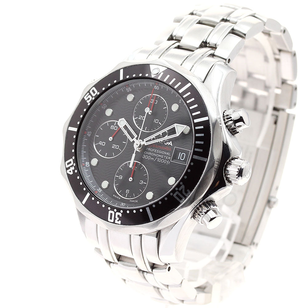 OMEGA 213.30.42.40.01.001 Seamaster Pro Diver's 300M Date Chronograph Automatic Men's Watch (Good Condition)