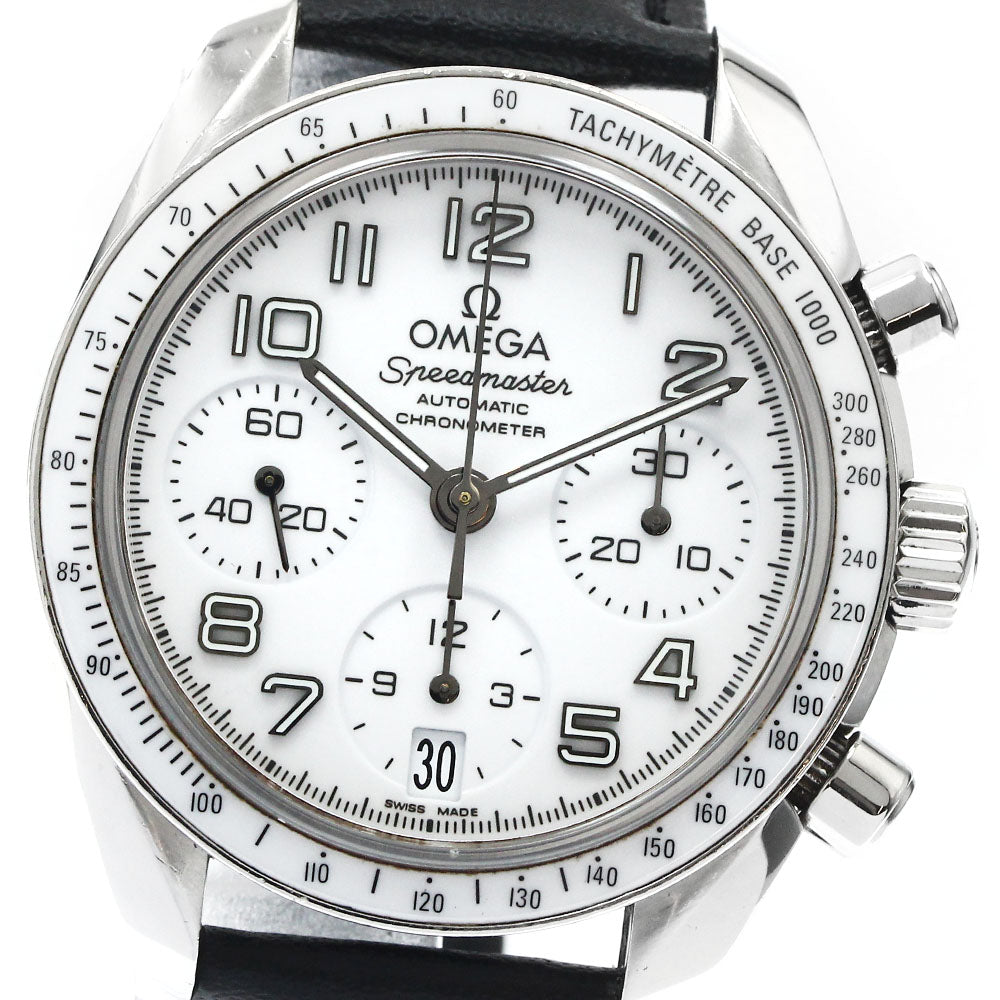 OMEGA 324.33.38.40.04.001 Speedmaster Date Chronograph Automatic Women's Watch with Warranty Card