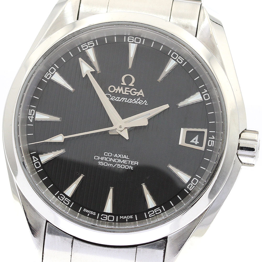 OMEGA 231.10.39.21.01.001 Seamaster Aqua Terra Date Co-Axial Automatic Men's Watch with Warranty