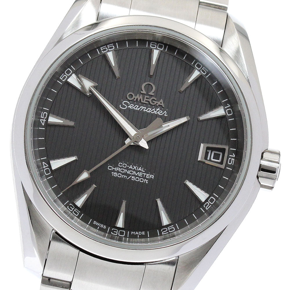 OMEGA 231.10.39.21.06.001 Seamaster Aqua Terra Date Automatic Men's Watch Excellent Condition