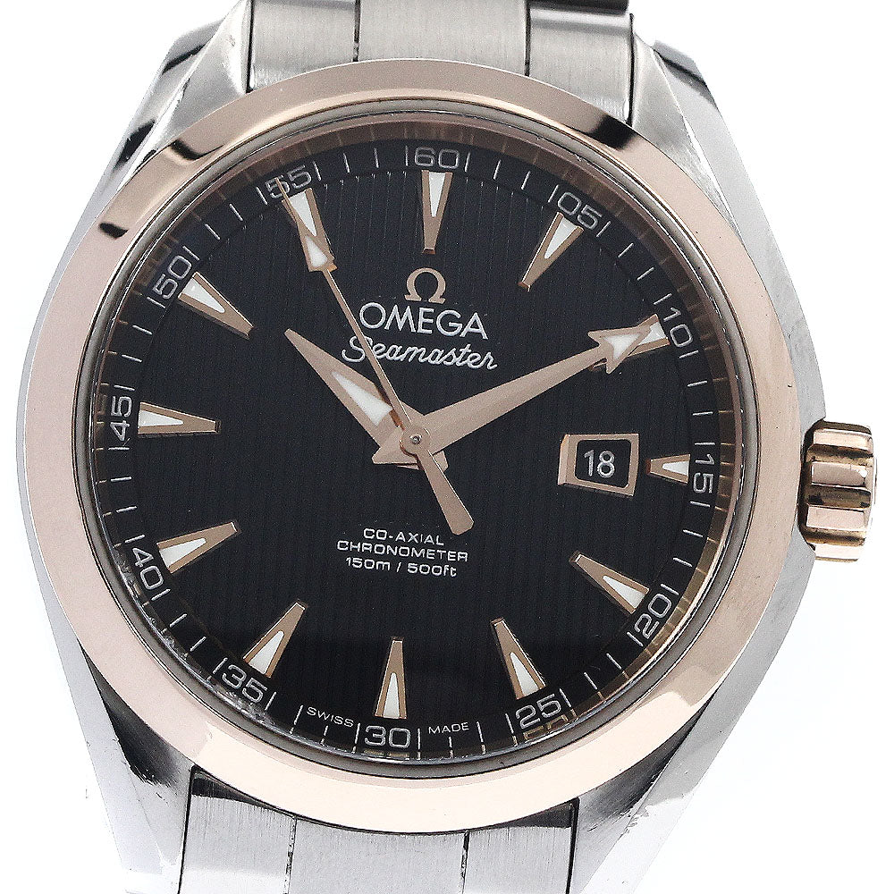 OMEGA 231.20.34.20.01.003 Seamaster Aqua Terra Co-Axial Automatic Ladies' Watch with Warranty