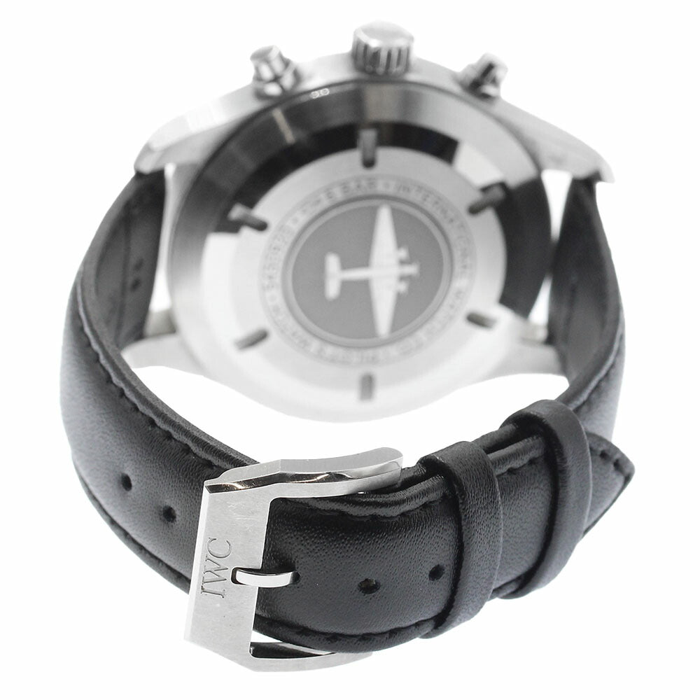 IWC SCHAFFHAUSEN IW377709 Pilot's Watch Chronograph Day-Date Automatic Men's Watch with Warranty Card