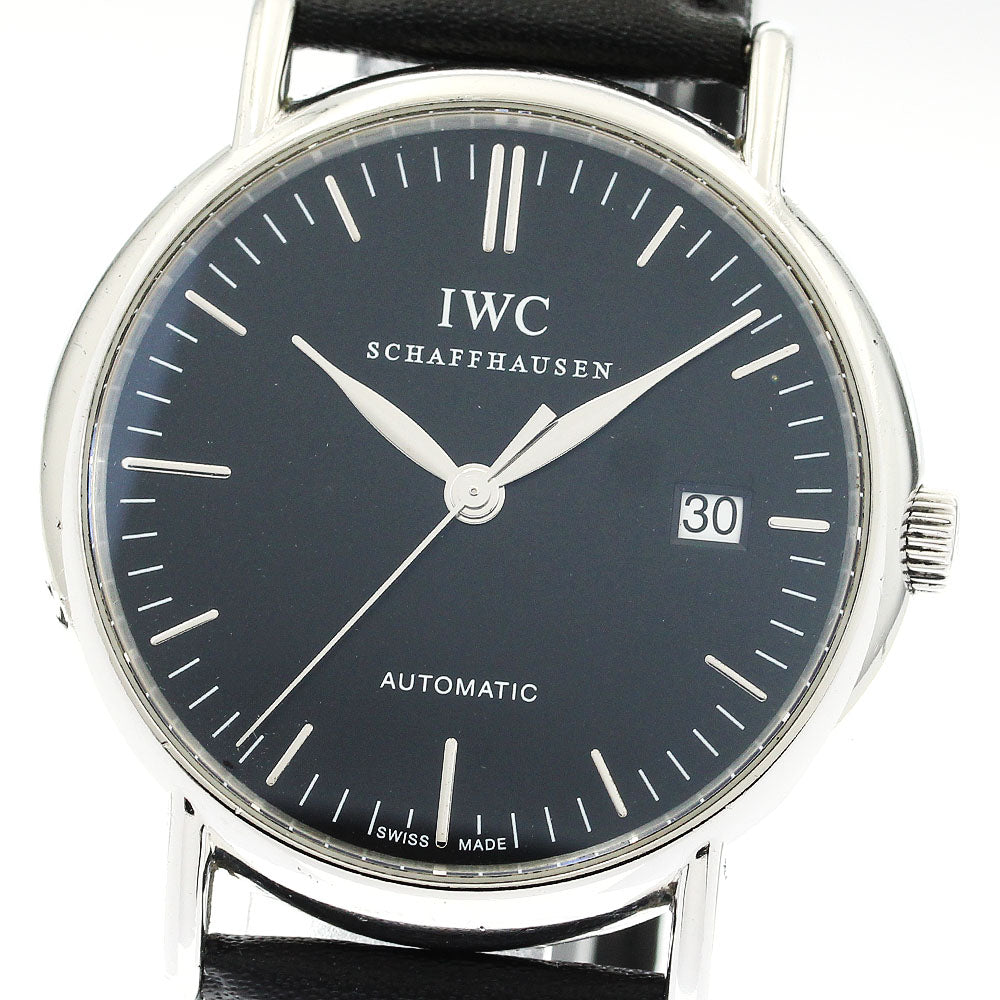 IWC SCHAFFHAUSEN IW356308 Portofino Date Automatic Men's Watch