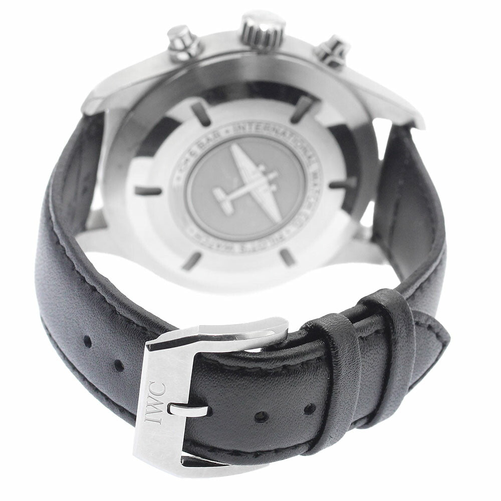 IWC SCHAFFHAUSEN IW377709 Pilot's Watch Day-Date Chronograph Automatic Men's Watch with Warranty Card