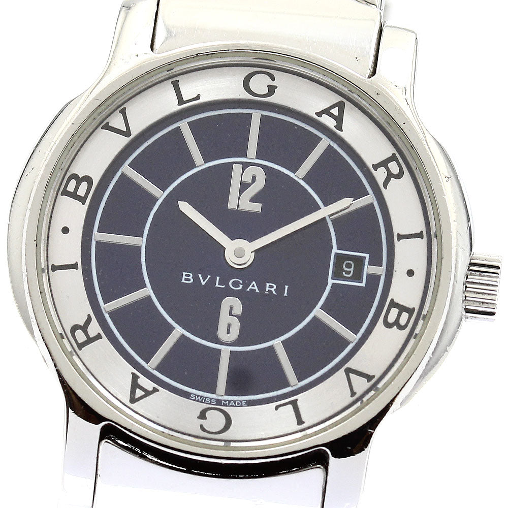 BVLGARI ST29S Solo Tempo Date Quartz Ladies