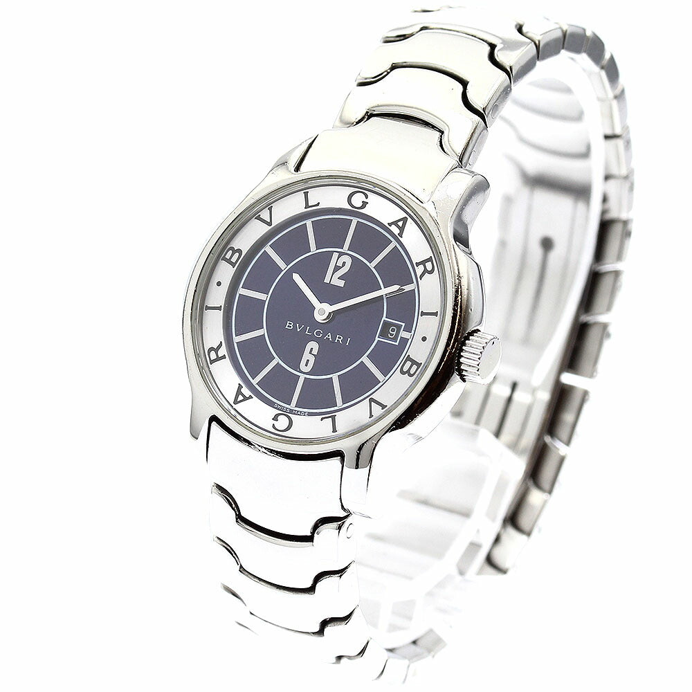 BVLGARI ST29S Solo Tempo Date Quartz Ladies