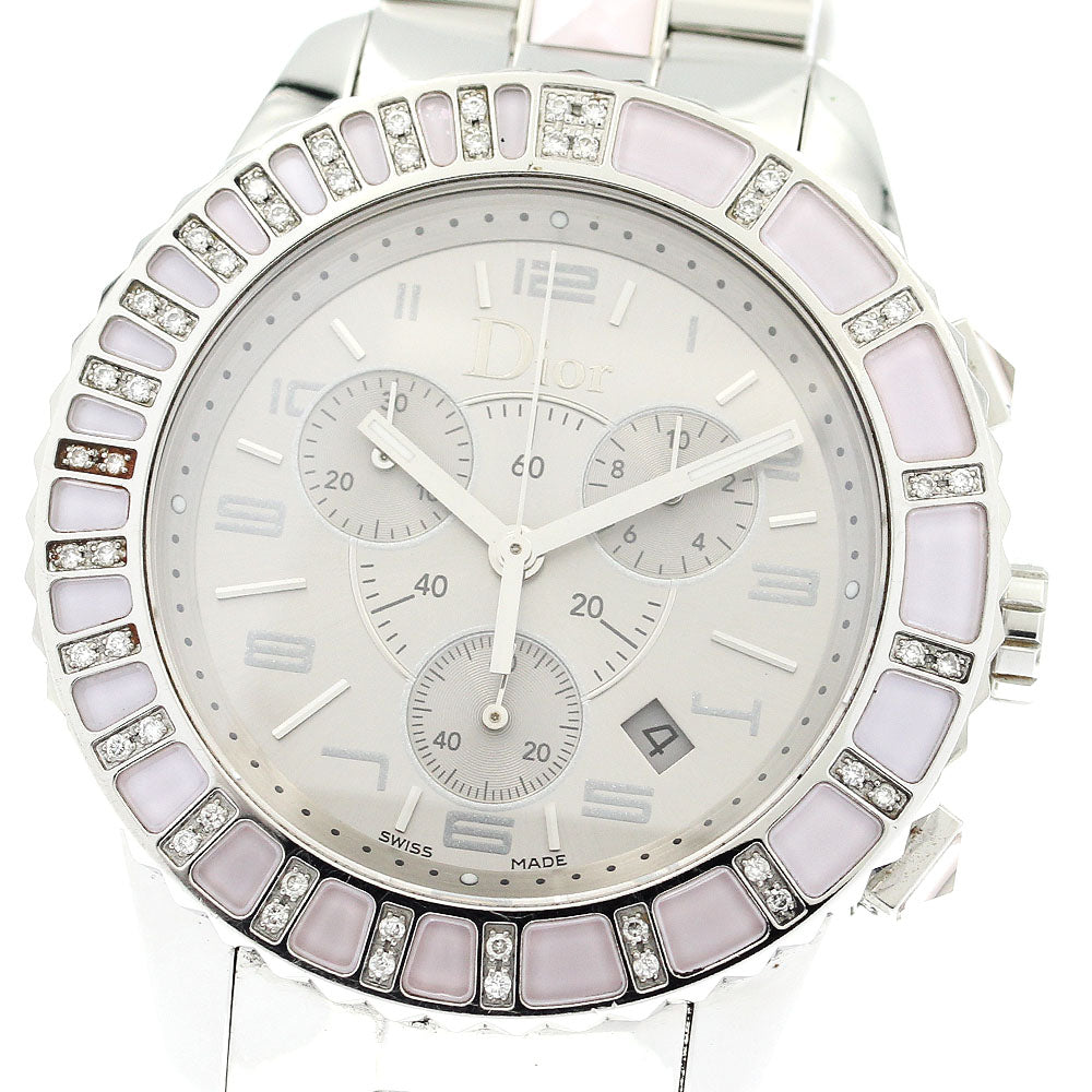 Dior CD114315 Crystal Chronograph Quartz Boys' Watch