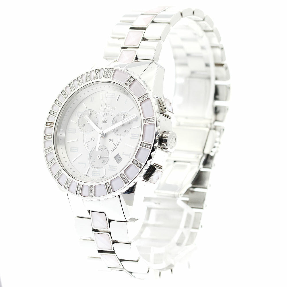 Dior CD114315 Crystal Chronograph Quartz Boys' Watch