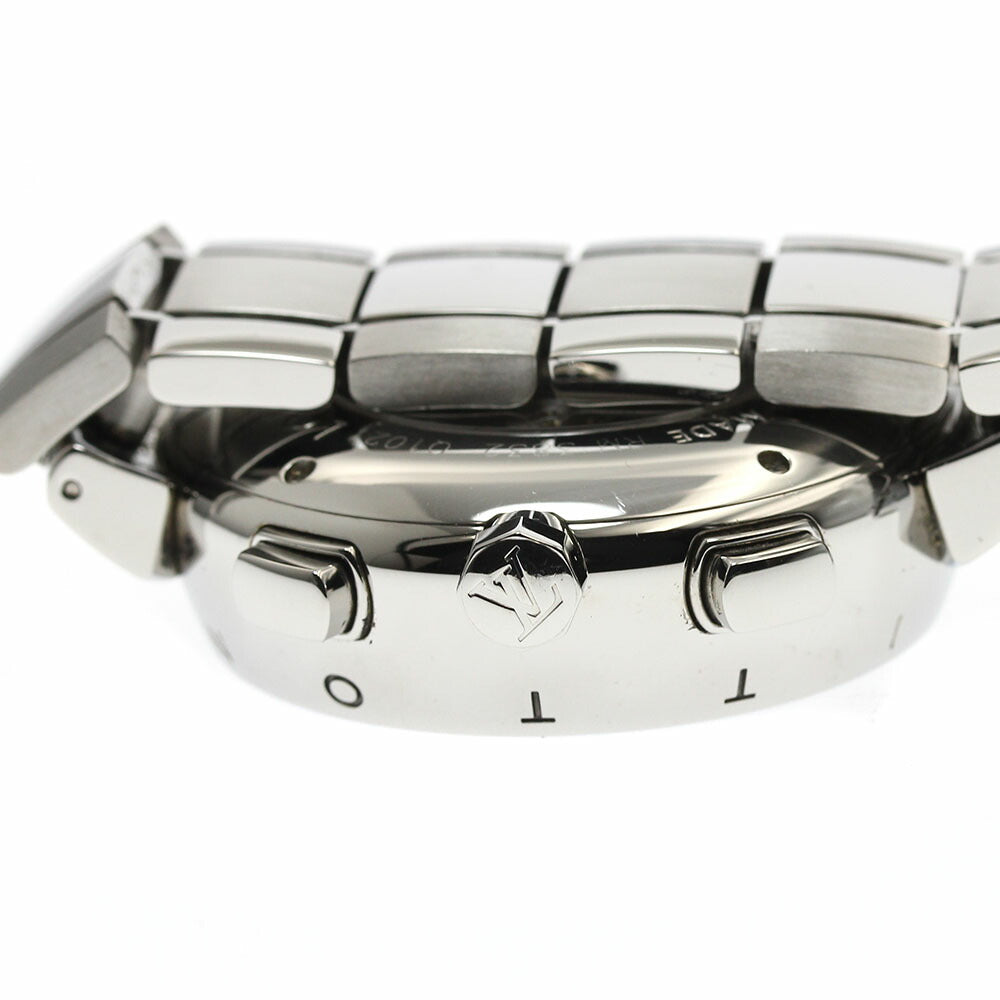 LOUIS VUITTON Q1021 Tambour Louis Vuitton Cup Regatta Flyback Automatic Men's Watch with Box and Warranty Card