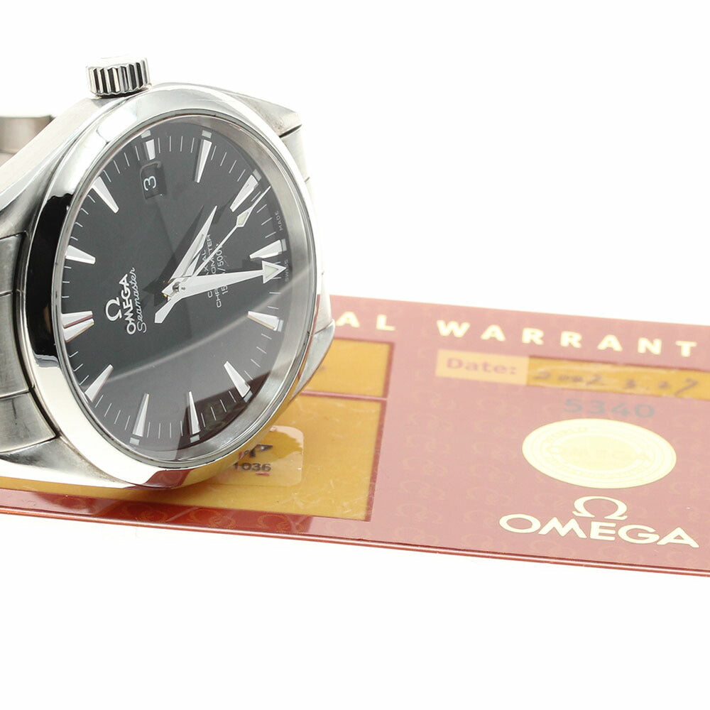 OMEGA 2503.50 Seamaster Aqua Terra Co-Axial Automatic Men's Watch with Warranty