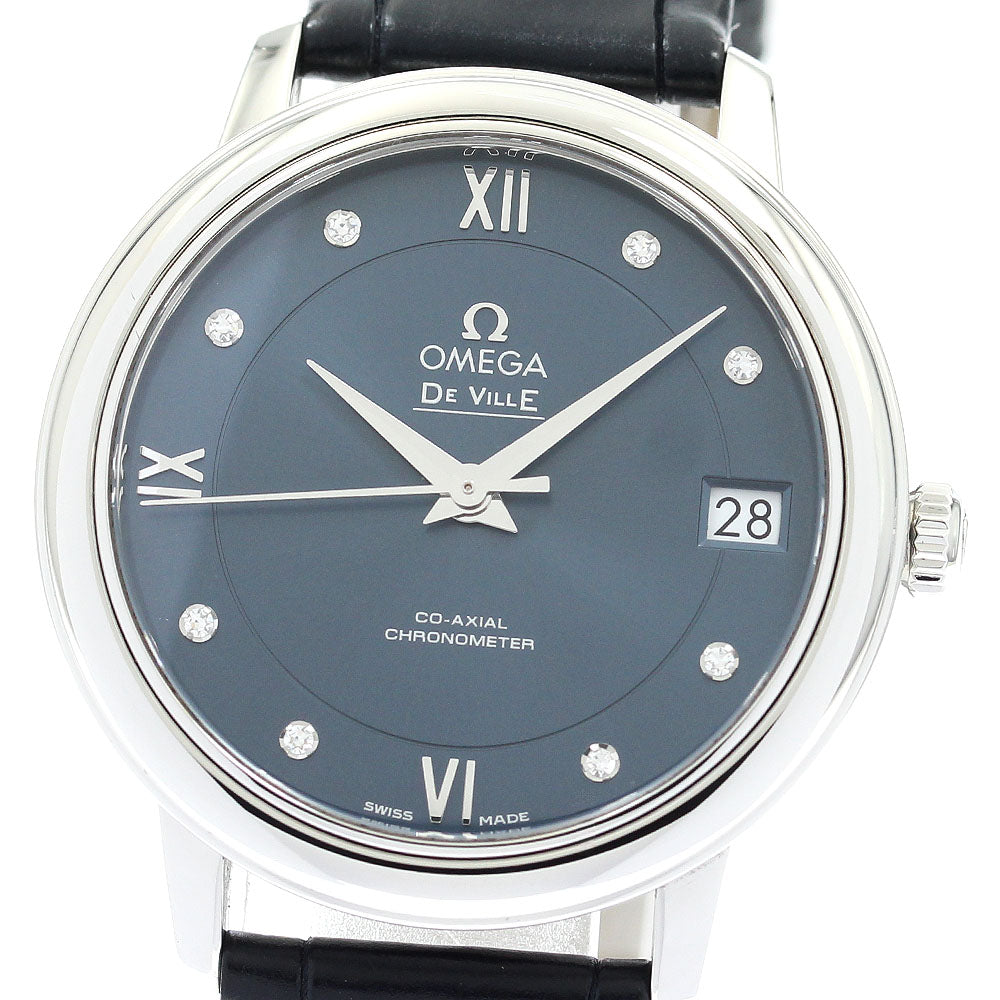 OMEGA 424.13.33.20.53.001 De Ville Prestige Co-Axial 8P Diamond Automatic Ladies Watch Excellent Condition with Warranty.