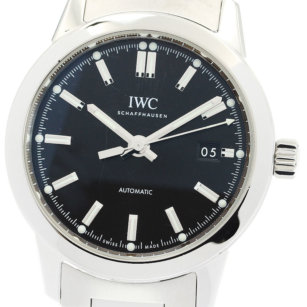 IWC SCHAFFHAUSEN IW357002 Ingenieur Date Automatic Men's Watch with Warranty Card