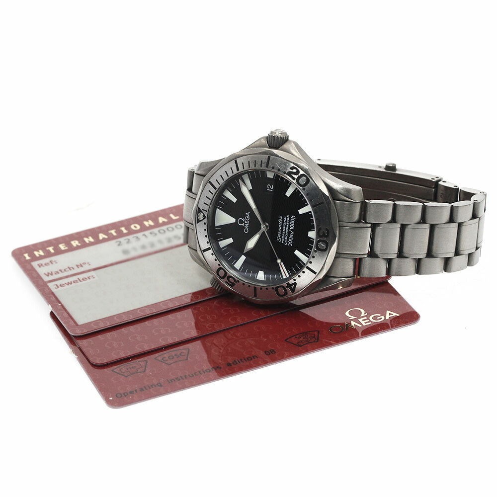 OMEGA 2231.50 Seamaster 300 Date Automatic Men's Watch with Warranty
