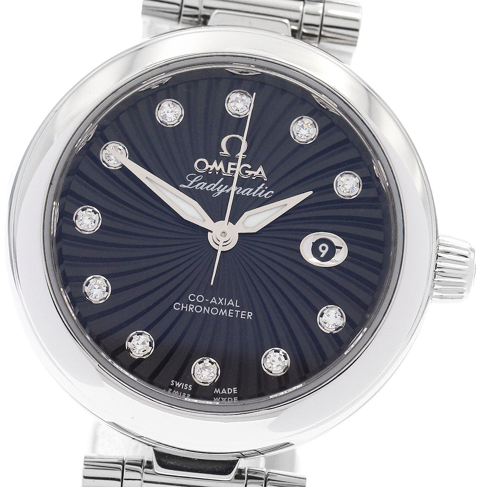 OMEGA 425.30.34.20.51.001 De Ville Ladymatic 11-Diamond Automatic Ladies Watch