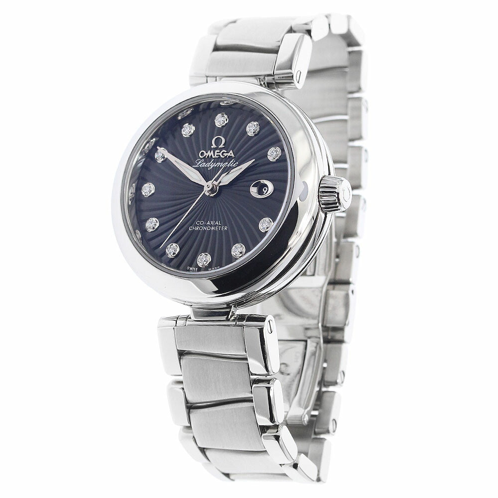 OMEGA 425.30.34.20.51.001 De Ville Ladymatic 11-Diamond Automatic Ladies Watch