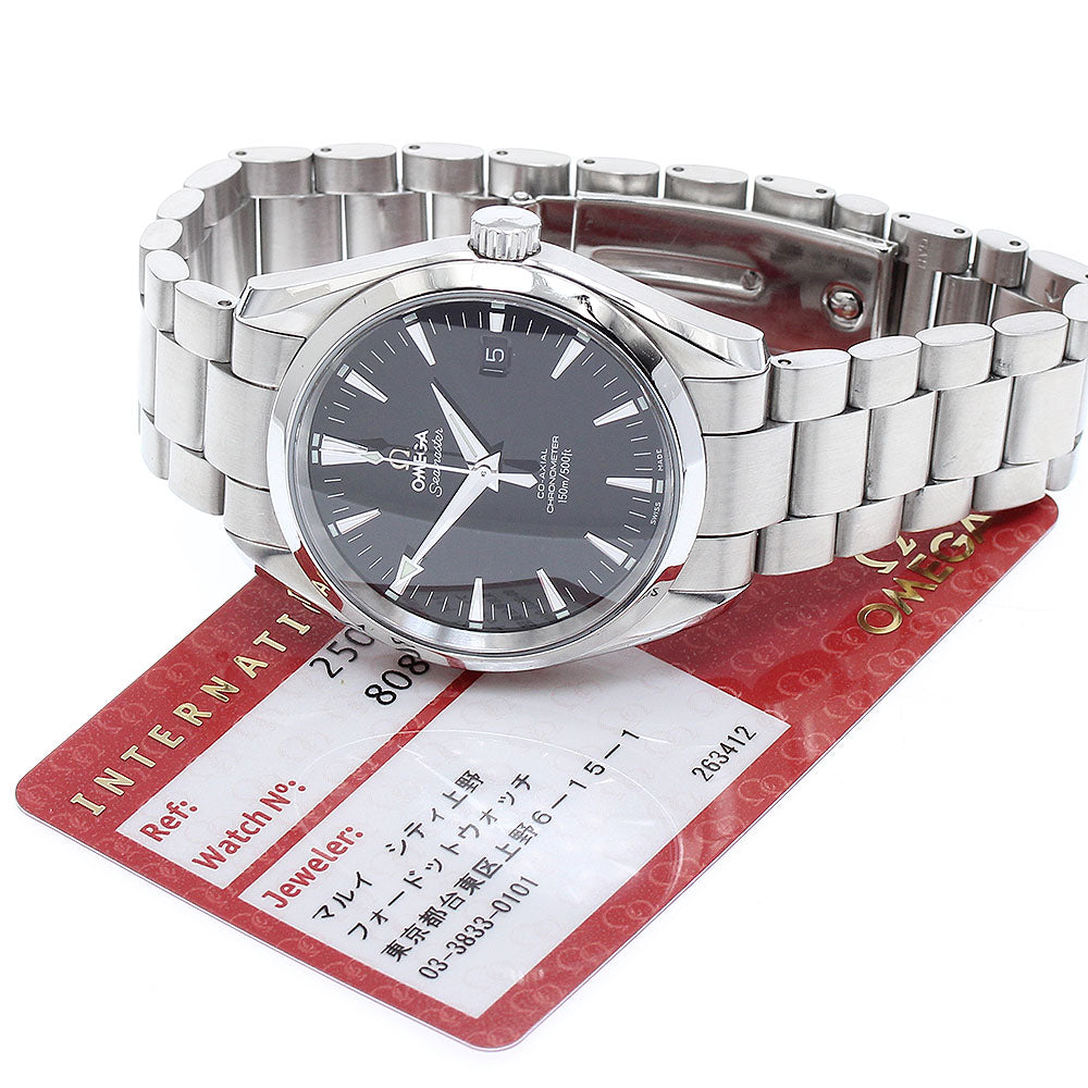 OMEGA 2503.50 Seamaster Aqua Terra Co-Axial Automatic Men's Watch with Warranty