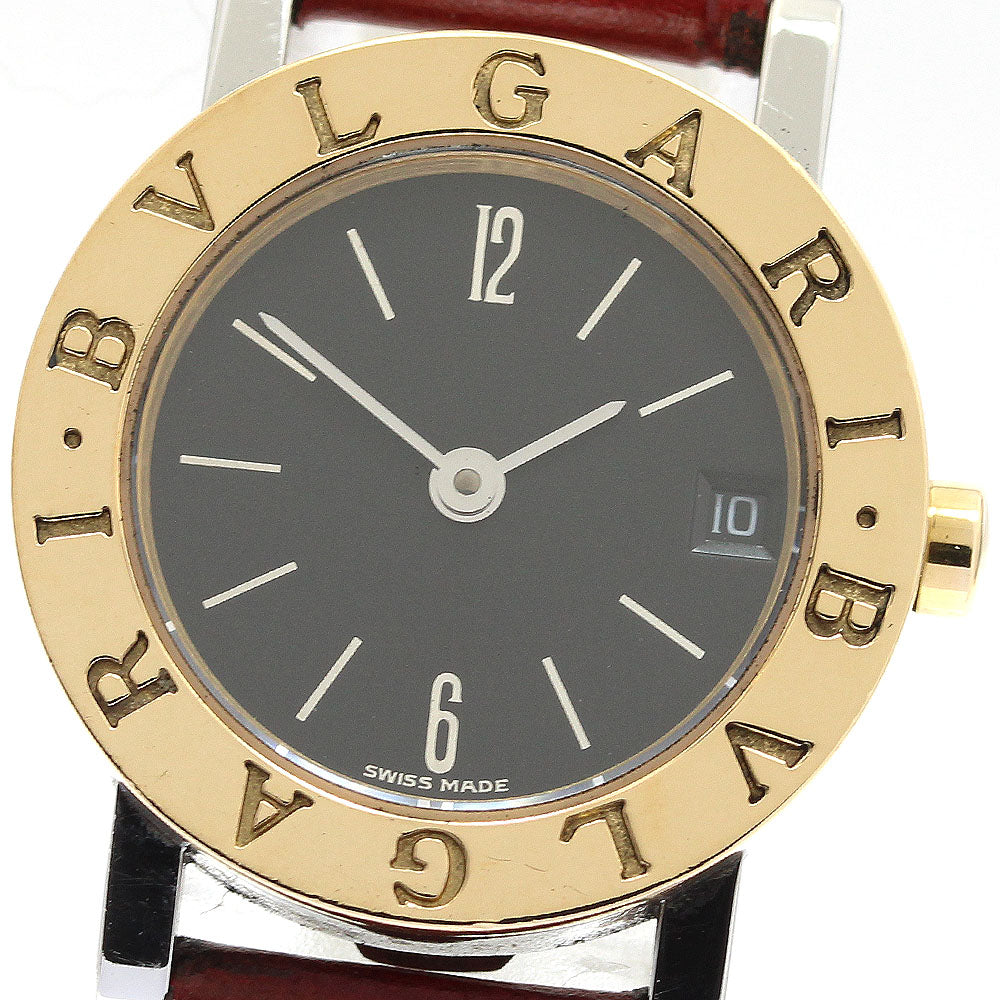 BVLGARI BB23SGLD Bulgari K18YG Bezel Quartz Ladies Watch