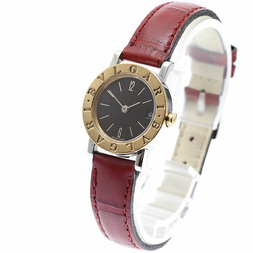 BVLGARI BB23SGLD Bulgari K18YG Bezel Quartz Ladies Watch