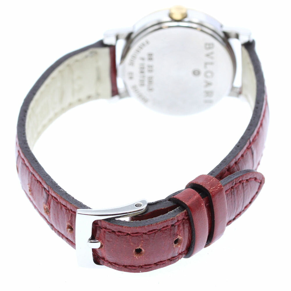 BVLGARI BB23SGLD Bulgari K18YG Bezel Quartz Ladies Watch