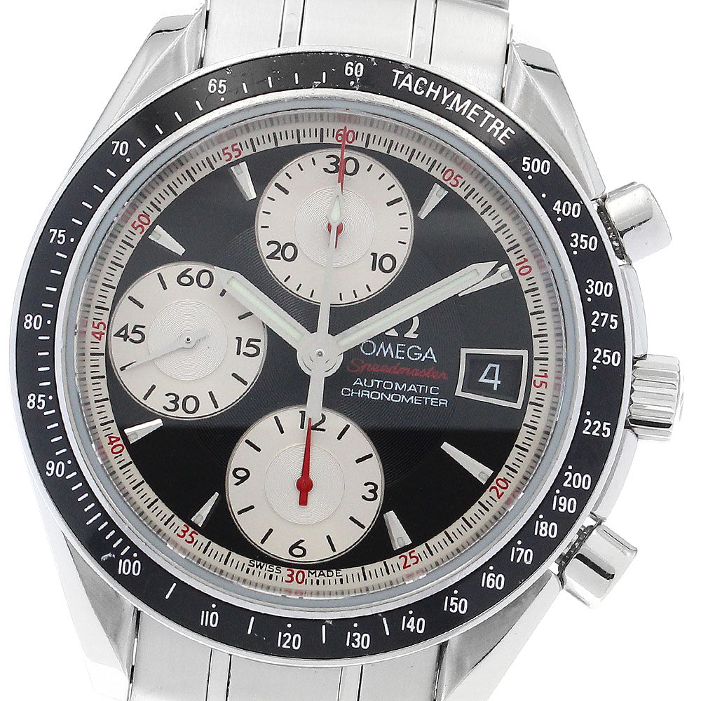 OMEGA 3210.51 Speedmaster Date Chronograph Automatic Men's Watch (with box and warranty)