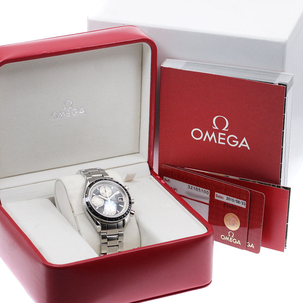 OMEGA 3210.51 Speedmaster Date Chronograph Automatic Men's Watch (with box and warranty)