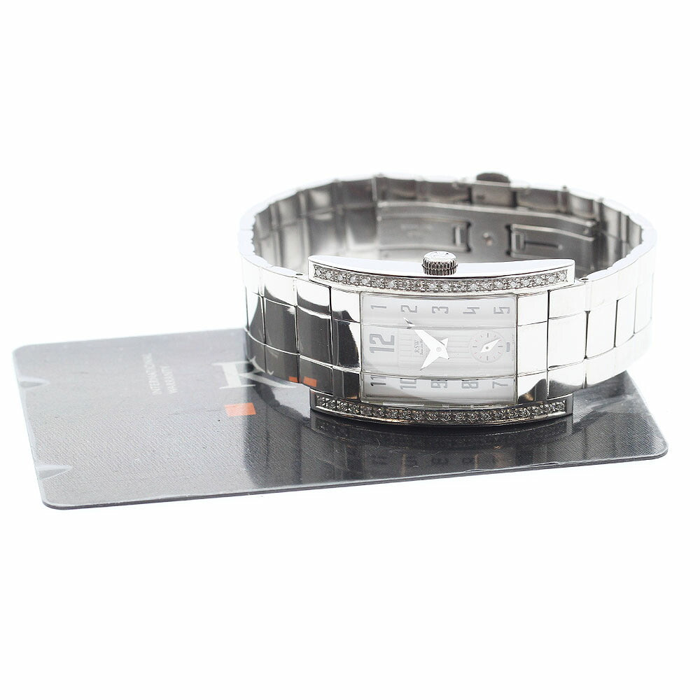 RSW 6920 Small Seconds Diamond Bezel Quartz Men's Watch with Warranty