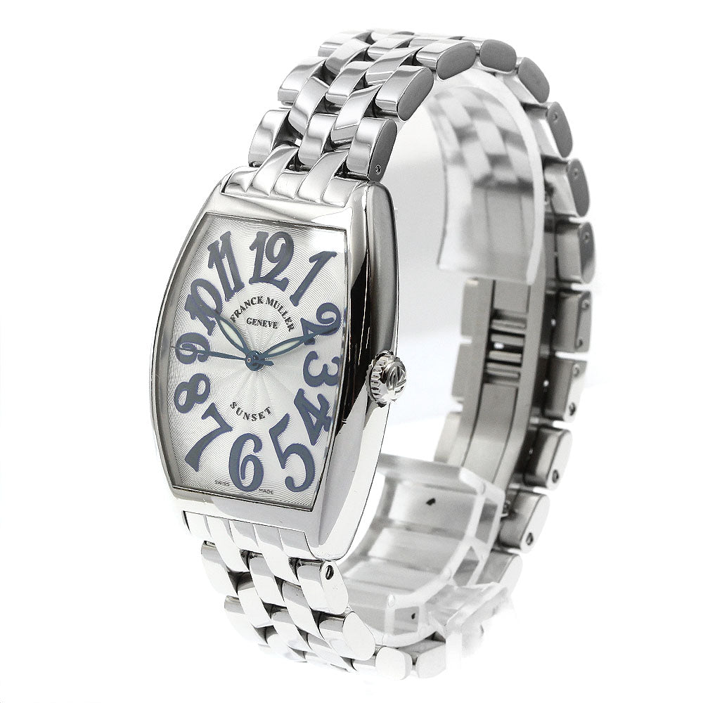 FRANCK MULLER 2852SCSUN Tonneau Curvex Sunset Automatic Men's Watch Excellent Condition with Box