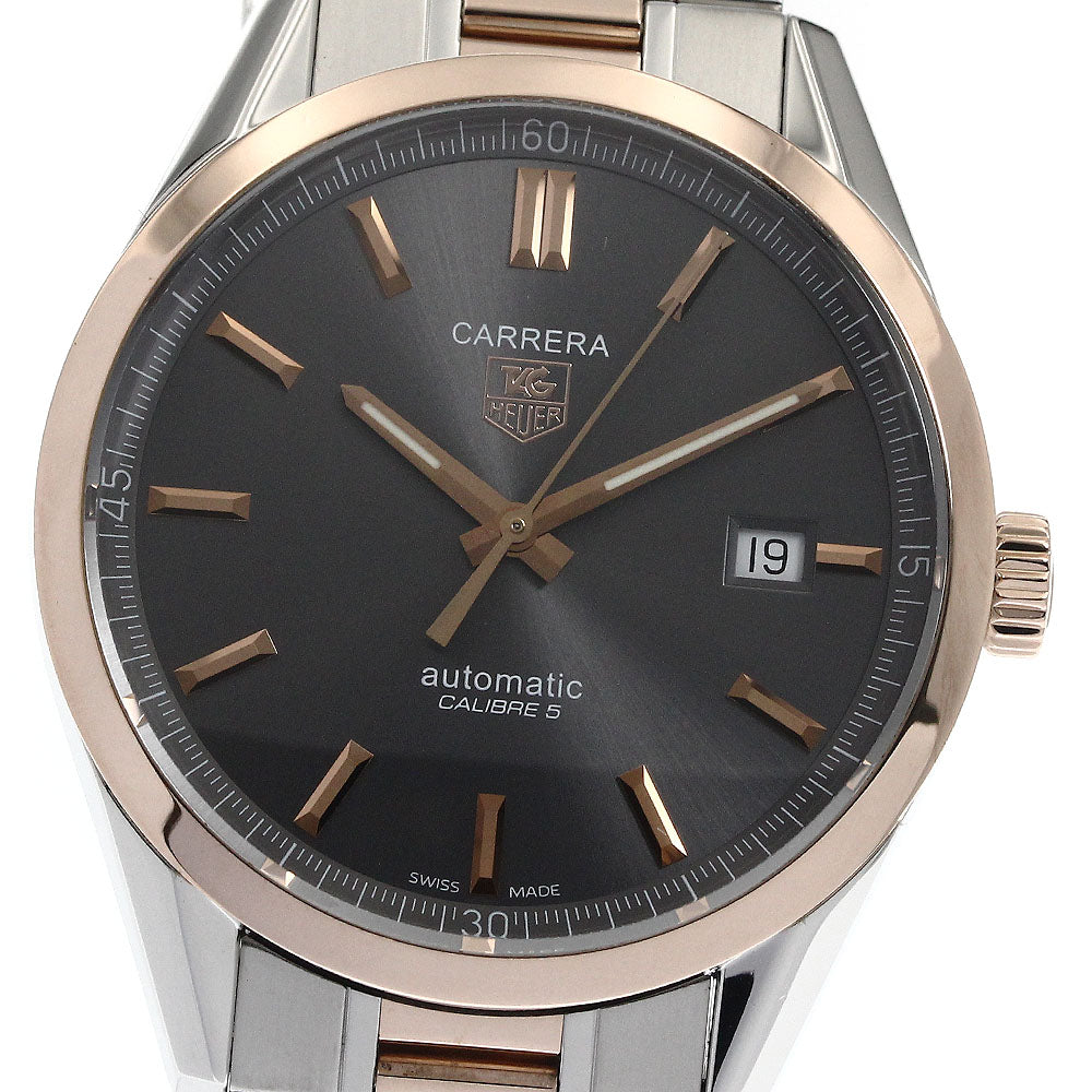 TAG Heuer WV215F Carrera Caliber 5 Date Automatic Men's Watch (Good Condition)